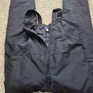 Childrens Place Black Snow Bib Overalls